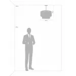 Люстра на штанге Freya Viviane FR11001PL-08CH 