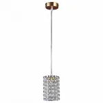 Подвесной светильник Lightstar Cristallo 795312 Цвет арматуры золото Цвет плафонов прозрачный от ImperiumLoft