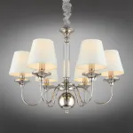 Подвесная люстра Aployt Perla APL.731.03.06 Цвет арматуры хром Цвет плафонов голубой от ImperiumLoft Подвесная люстра Aployt Perla APL.731.03.06 Цвет арматуры хром Цвет плафонов голубой от ImperiumLoft