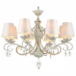 Подвесная люстра Maytoni Monile ARM004-06-W Цвет арматуры золото Цвет плафонов белый от ImperiumLoft