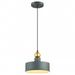 Подвесной светильник Odeon Light Bolli 4088/1 Цвет арматуры черный Цвет плафонов золото от ImperiumLoft