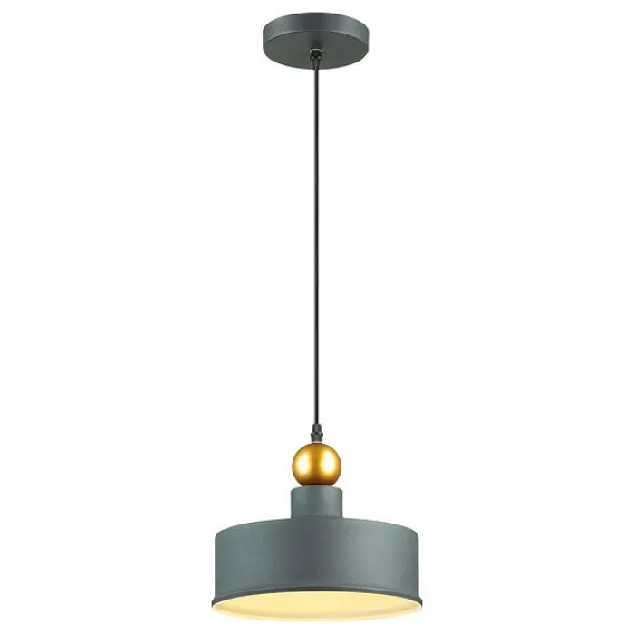 Подвесной светильник Odeon Light Bolli 4088/1 Цвет арматуры черный Цвет плафонов золото от ImperiumLoft