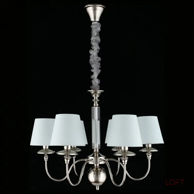 Подвесная люстра Aployt Perla APL.731.03.06 Цвет арматуры хром Цвет плафонов голубой от ImperiumLoft Подвесная люстра Aployt Perla APL.731.03.06 Цвет арматуры хром Цвет плафонов голубой от ImperiumLoft