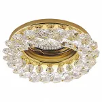 Встраиваемый светильник Lightstar Onora 030302 Цвет арматуры золото Цвет плафонов прозрачный от ImperiumLoft