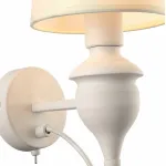 Бра Arte Lamp Sergio A3326AP-1WH Цвет арматуры белый Цвет плафонов белый