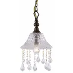 Подвесной светильник Arte Lamp Bells A1791SP-1BG Цвет арматуры медь Цвет плафонов прозрачный от ImperiumLoft