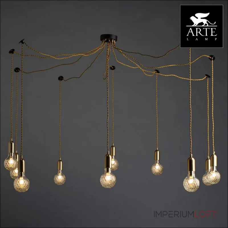 Подвесной светильник Arte Lamp Salute A8040SP-10SG Подвесной светильник Arte Lamp Salute A8040SP-10SG
