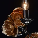 Бра MW-Light Розенхейм 615021901 Цвет арматуры черный Цвет плафонов золото от ImperiumLoft