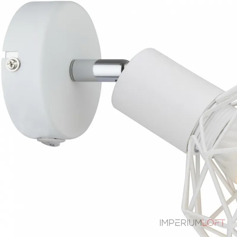 Бра Arte Lamp 6141 A6141AP-1WH Цвет арматуры хром Цвет плафонов белый