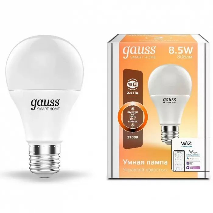 Лампа светодиодная Gauss Smart Home 1050112 от ImperiumLoft