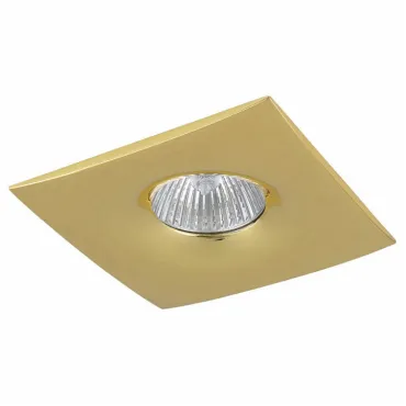 Встраиваемый светильник Lightstar Levigo 010032 Цвет арматуры золото от ImperiumLoft