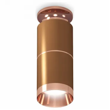 Накладной светильник Ambrella Techno Spot 225 XS6304210 Цвет арматуры бронза Цвет плафонов коричневый