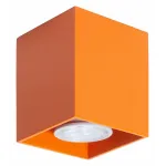 Накладной светильник TopDecor Tubo 8 SQ Tubo8 SQ P1 17 Цвет арматуры оранжевый