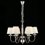 Подвесная люстра Aployt Perla APL.731.03.06 Цвет арматуры хром Цвет плафонов голубой от ImperiumLoft Подвесная люстра Aployt Perla APL.731.03.06 Цвет арматуры хром Цвет плафонов голубой от ImperiumLoft