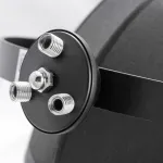 Торшер LGO Klamath LSP-0556 Цвет арматуры черный Цвет плафонов золото от ImperiumLoft