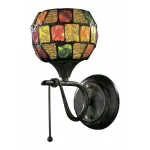 Бра Odeon Light Velute 2094/1W Цвет арматуры коричневый Цвет плафонов разноцветный от ImperiumLoft
