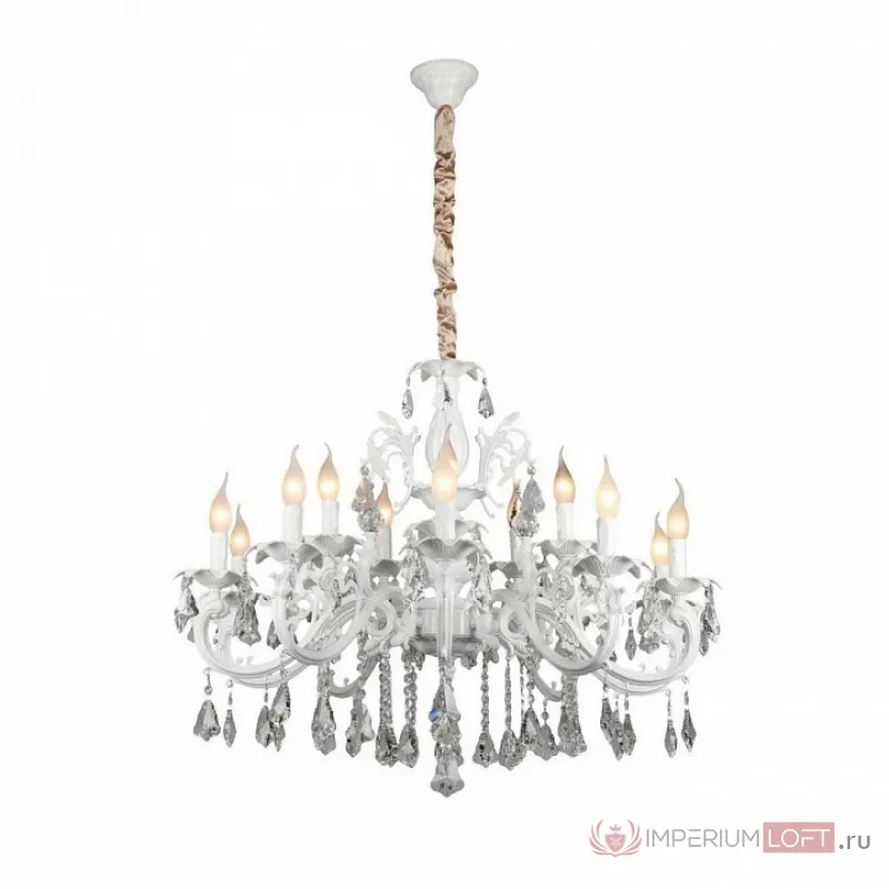 Подвесная люстра Omnilux Catanzaro OML-30807-15 Цвет арматуры белый от ImperiumLoft