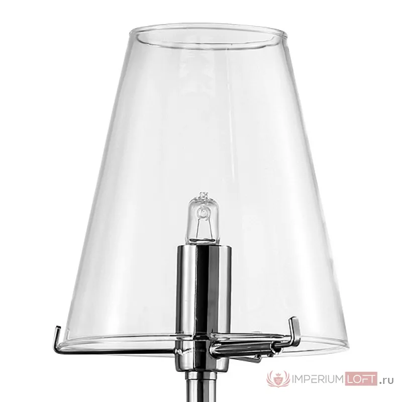 Бра Lightstar Diafano 758614 Цвет арматуры хром Цвет плафонов прозрачный от ImperiumLoft