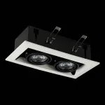 Встраиваемый светильник ST-Luce Hemi ST250.548.02 Цвет арматуры черный от ImperiumLoft