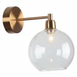 Бра Arte Lamp Rosaria A8564AP-1RB Цвет арматуры бронза Цвет плафонов прозрачный