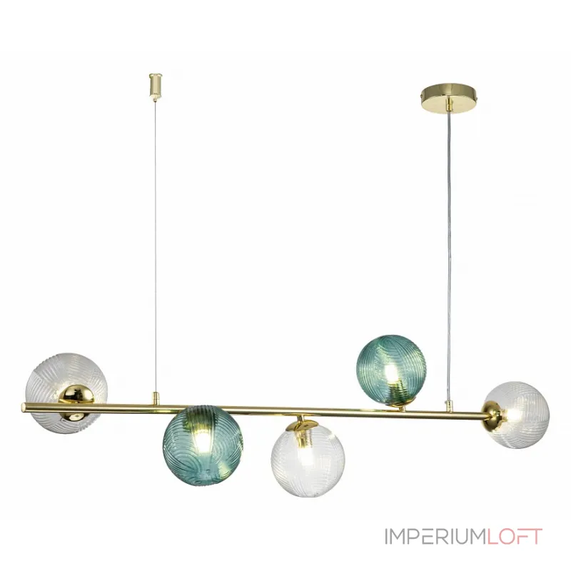 Подвесной светильник Indigo Selva 11032/5PL Gold