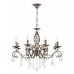 Подвесная люстра Maytoni Grace RC247-PL-08-R Цвет арматуры бронза Цвет плафонов прозрачный от ImperiumLoft