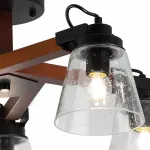 Потолочная люстра Rivoli Spartacus S5 BK Б0038088 