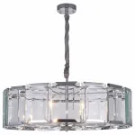Подвесной светильник Divinare Ostin 1100/02 SP-8 Цвет арматуры хром Цвет плафонов прозрачный от ImperiumLoft