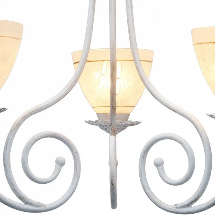 Подвесная люстра TopLight Barbara TL1134-3H Цвет арматуры золото Цвет плафонов золото от ImperiumLoft