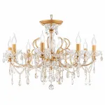 Подвесная люстра Maytoni Sevilla DIA004-08-G Цвет арматуры золото Цвет плафонов прозрачный от ImperiumLoft