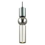 Подвесной светильник Odeon Light Sakra 4070/5L Цвет арматуры серый Цвет плафонов хром от ImperiumLoft