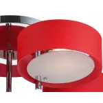 Потолочная люстра ST-Luce Foresta SL483.602.05 Цвет арматуры хром Цвет плафонов розовый от ImperiumLoft