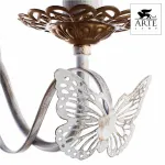 Бра Arte Lamp Ali A6114AP-1WG Цвет арматуры золото Цвет плафонов золото