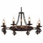 Подвесная люстра Arte Lamp Cartwheel A4550LM-8CK 