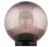 Наземный низкий светильник Feron Saffit Оптима 11567 Цвет арматуры черный Цвет плафонов коричневый Наземный низкий светильник Feron Saffit Оптима 11567 Цвет арматуры черный Цвет плафонов коричневый