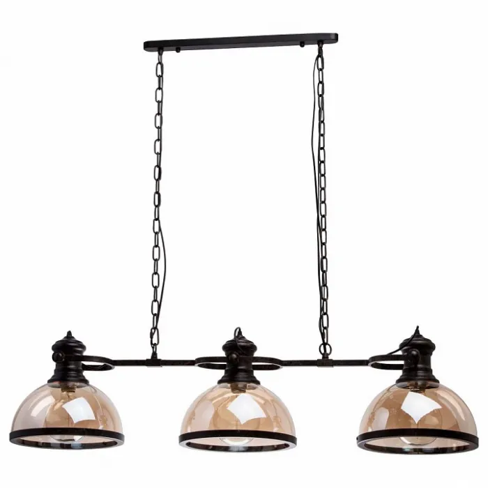 Подвесной светильник MW-Light Нойвид 682012103 Цвет арматуры коричневый Цвет плафонов коричневый от ImperiumLoft