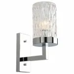 Бра Omnilux Maiera OML-84701-01 Цвет арматуры хром Цвет плафонов прозрачный