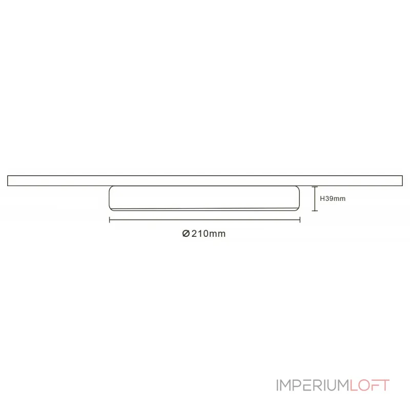 Накладной светильник Donolux DL18837 DL18837/20W White R Dim