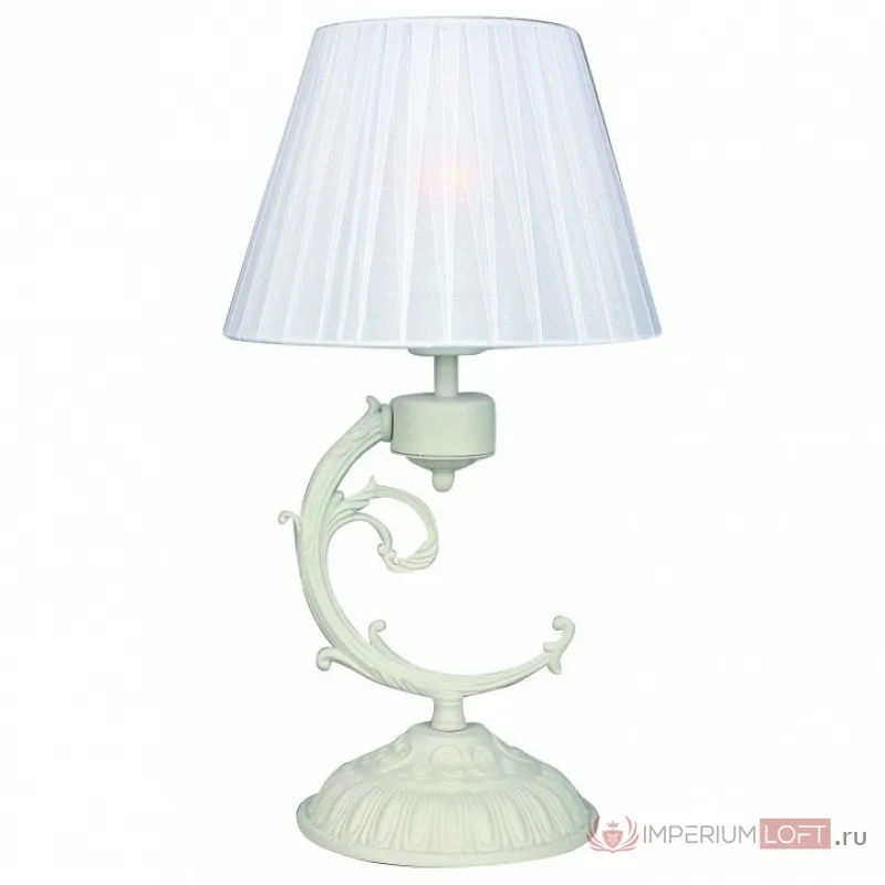 Настольная лампа декоративная Omnilux Caserta OML-34004-01 Цвет арматуры белый от ImperiumLoft