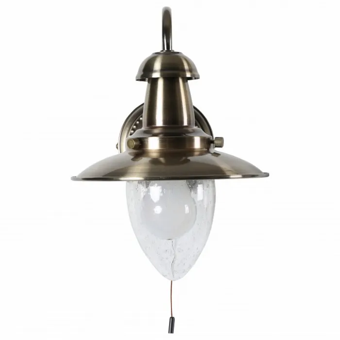 Бра Arte Lamp Fisherman A5518AP-1AB Цвет арматуры бронза Цвет плафонов прозрачный от ImperiumLoft