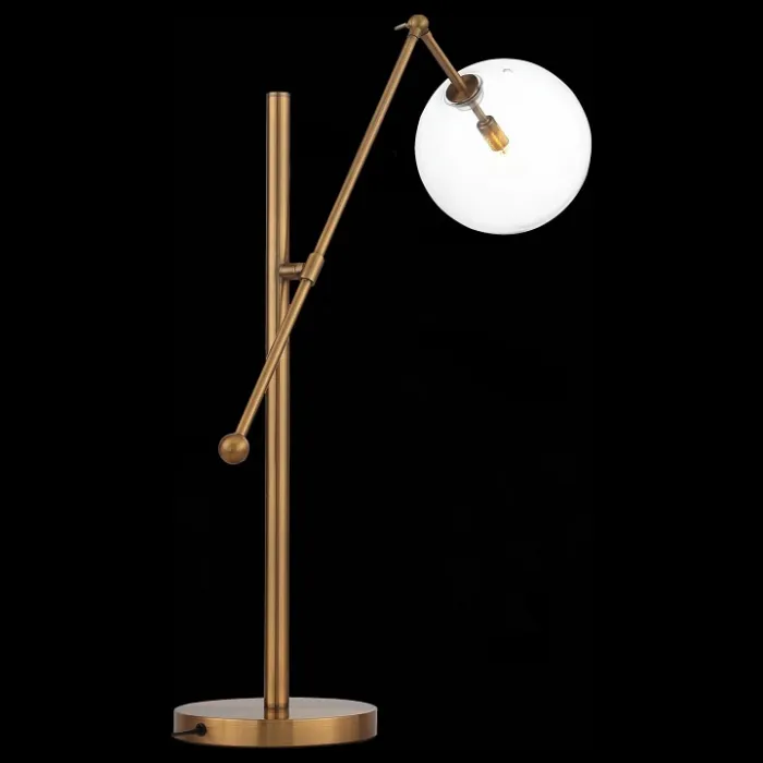 Настольная лампа декоративная ST-Luce Sandro SL1205.304.01 Цвет плафонов прозрачный Цвет арматуры латунь от ImperiumLoft
