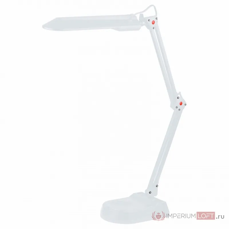 Настольная лампа офисная Arte Lamp Desk A5810LT-1WH Цвет арматуры белый Цвет плафонов белый от ImperiumLoft