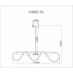 Подвесной светильник Moderli TRUE V4082-PL