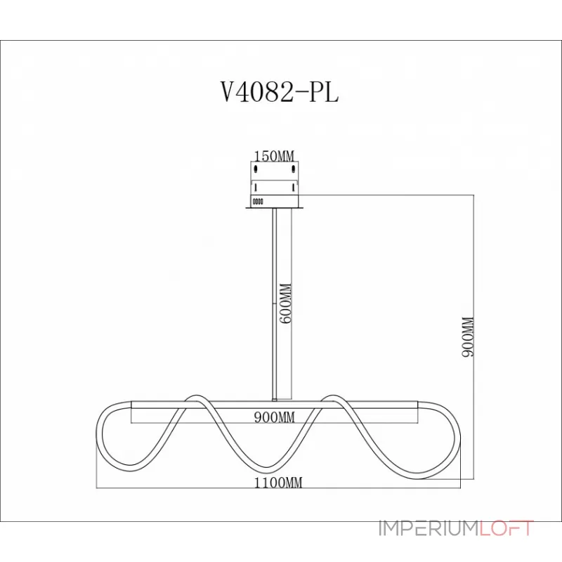 Подвесной светильник Moderli TRUE V4082-PL
