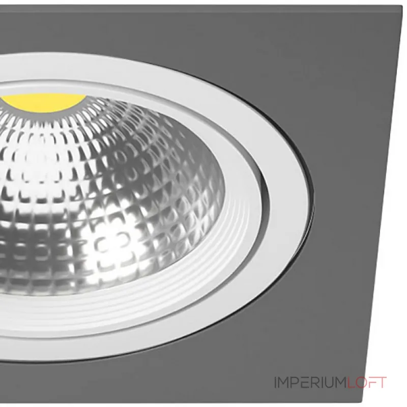 Встраиваемый светильник Lightstar Intero 111 i839060606 Цвет арматуры серый Встраиваемый светильник Lightstar Intero 111 i839060606 Цвет арматуры серый
