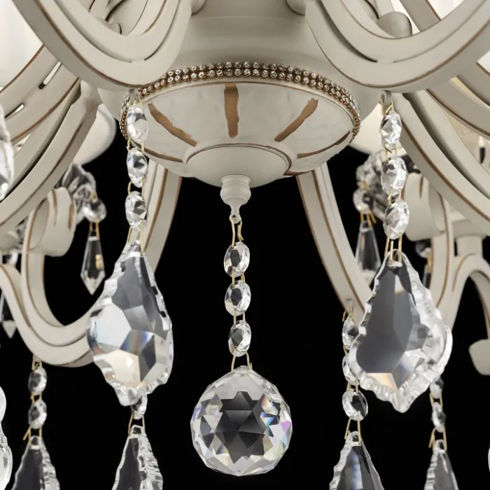Подвесная люстра Maytoni Triumph ARM288-08-G Цвет арматуры кремовый Цвет плафонов кремовый от ImperiumLoft