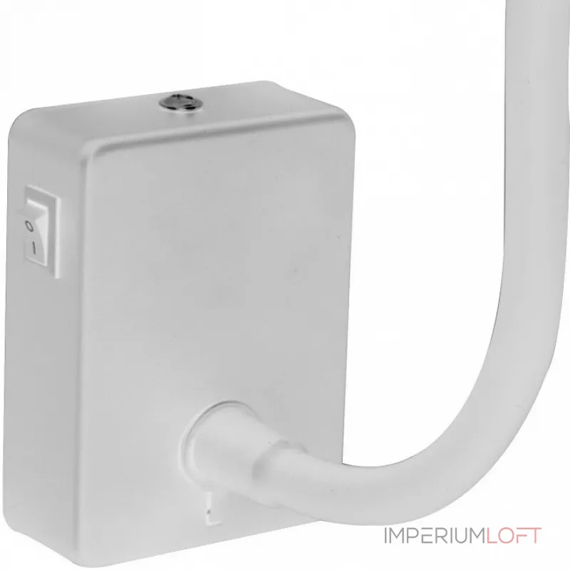 Бра Arte Lamp A4107 A4107AP-1WH Цвет арматуры белый Цвет плафонов белый