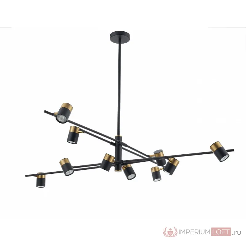 Люстра на штанге Freya Enzo FR5201PL-10B от ImperiumLoft