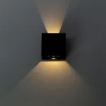Накладной светильник Arte Lamp Algol A1445AL-1BK Цвет плафонов черный Цвет арматуры черный от ImperiumLoft