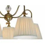 Люстра на штанге Arte Lamp Seville A1509PL-5PB Цвет арматуры медь Цвет плафонов белый от ImperiumLoft